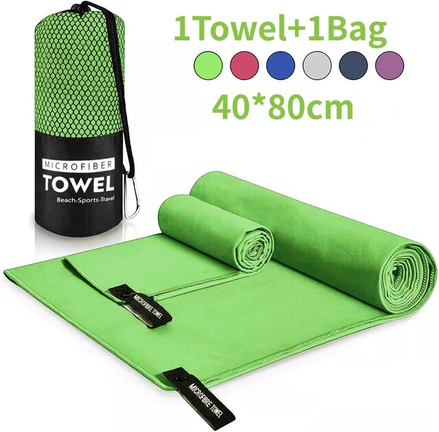 1 PC Microfiber Dry Pocket Towel