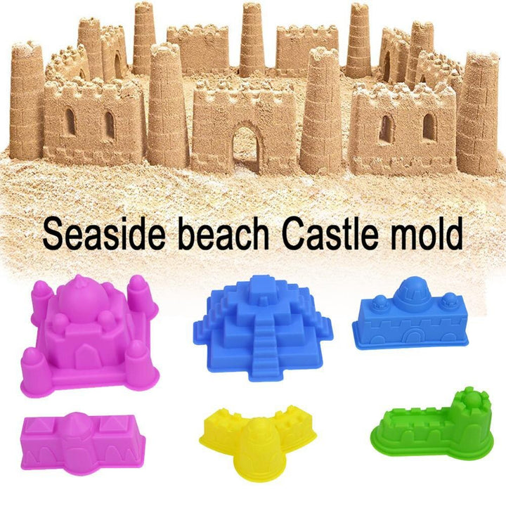 6 Pcs/set Creative Castle Sand